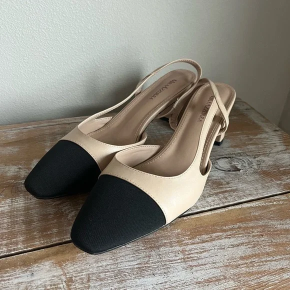 ミラ Mira Azzura | Shoes | Mira Azzurra Slingback Blackcream